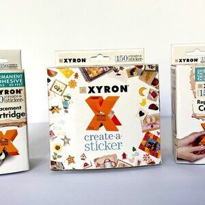 Xyron Sticker Maker, Two Permanent Adhesive Refills
